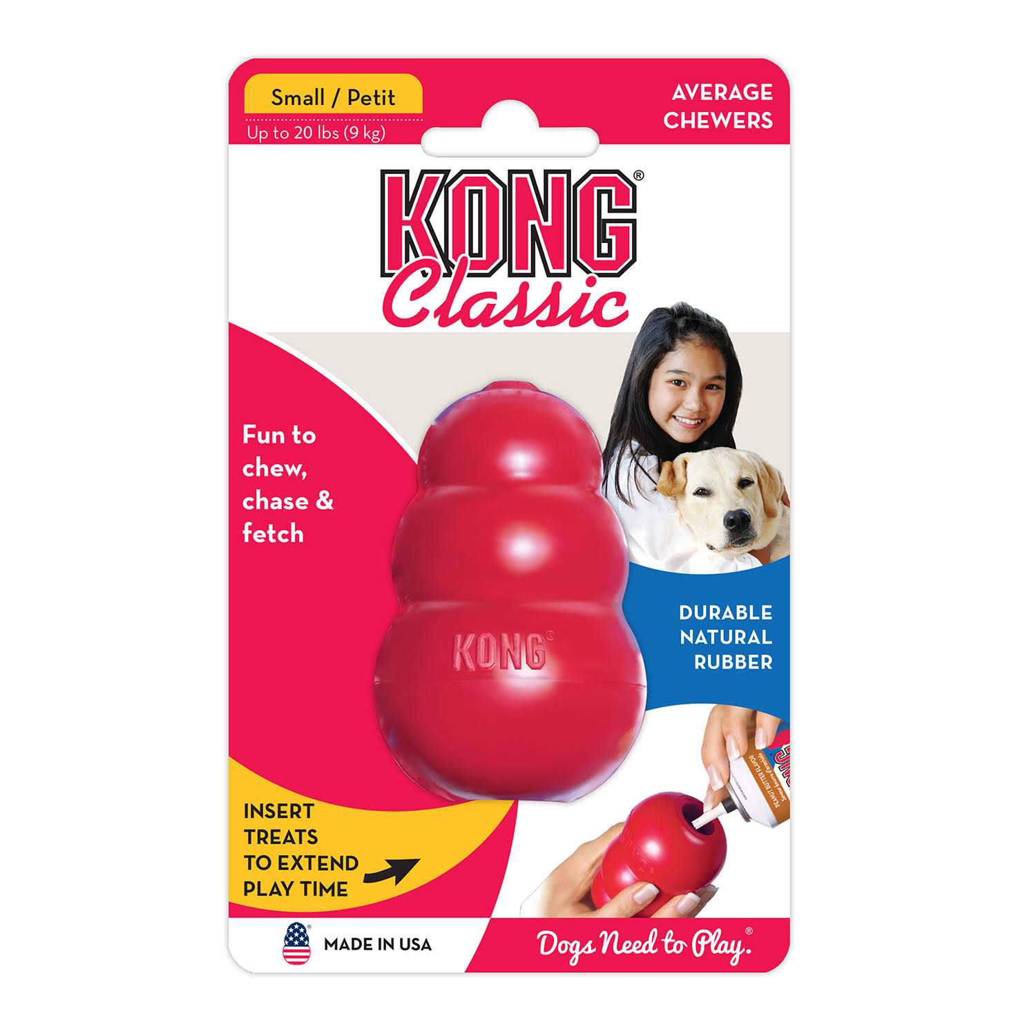 Classic KONG Dog Toy - Nail Gallerys