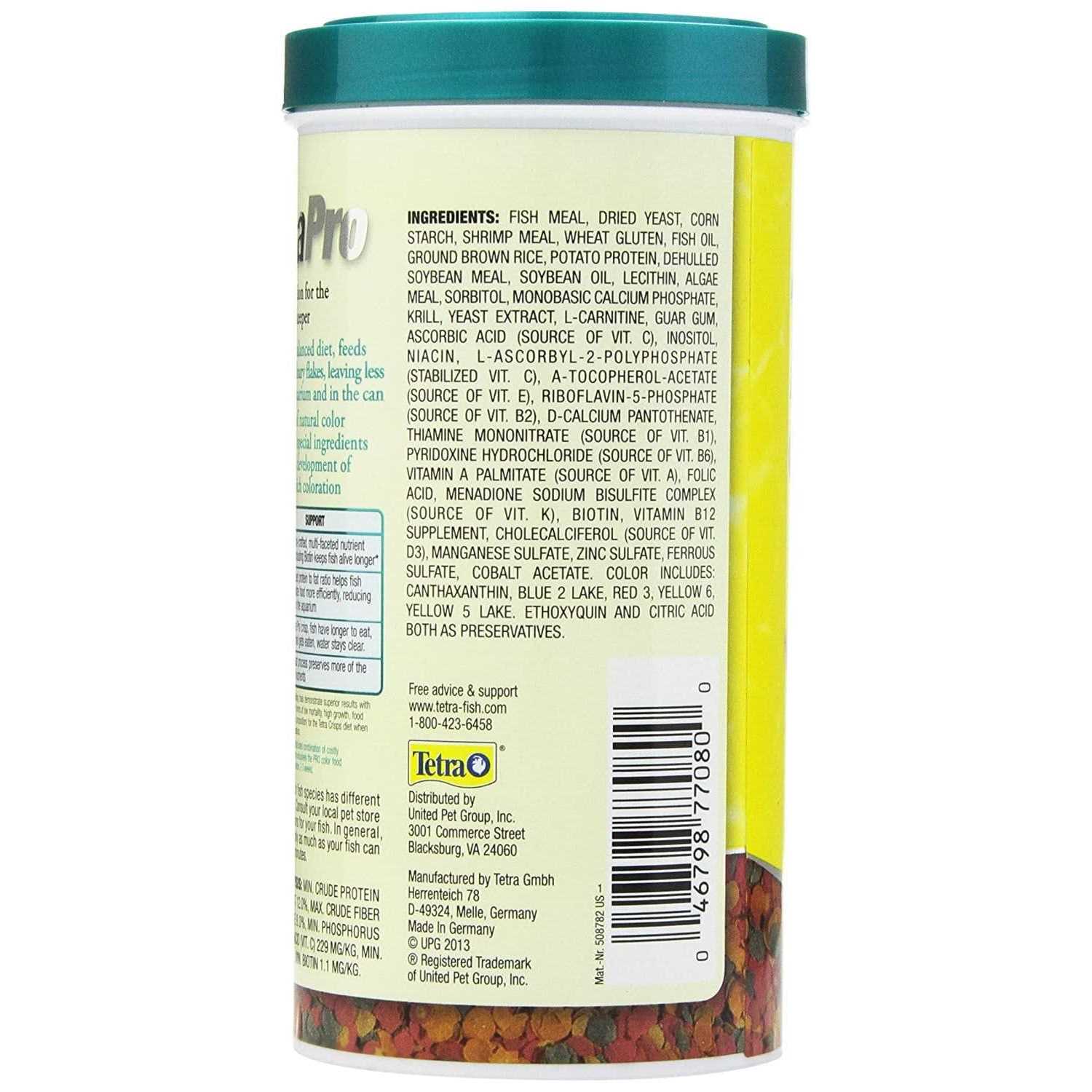 Tetra TetraPro Tropical Crisps Fish Food - Nail Gallerys