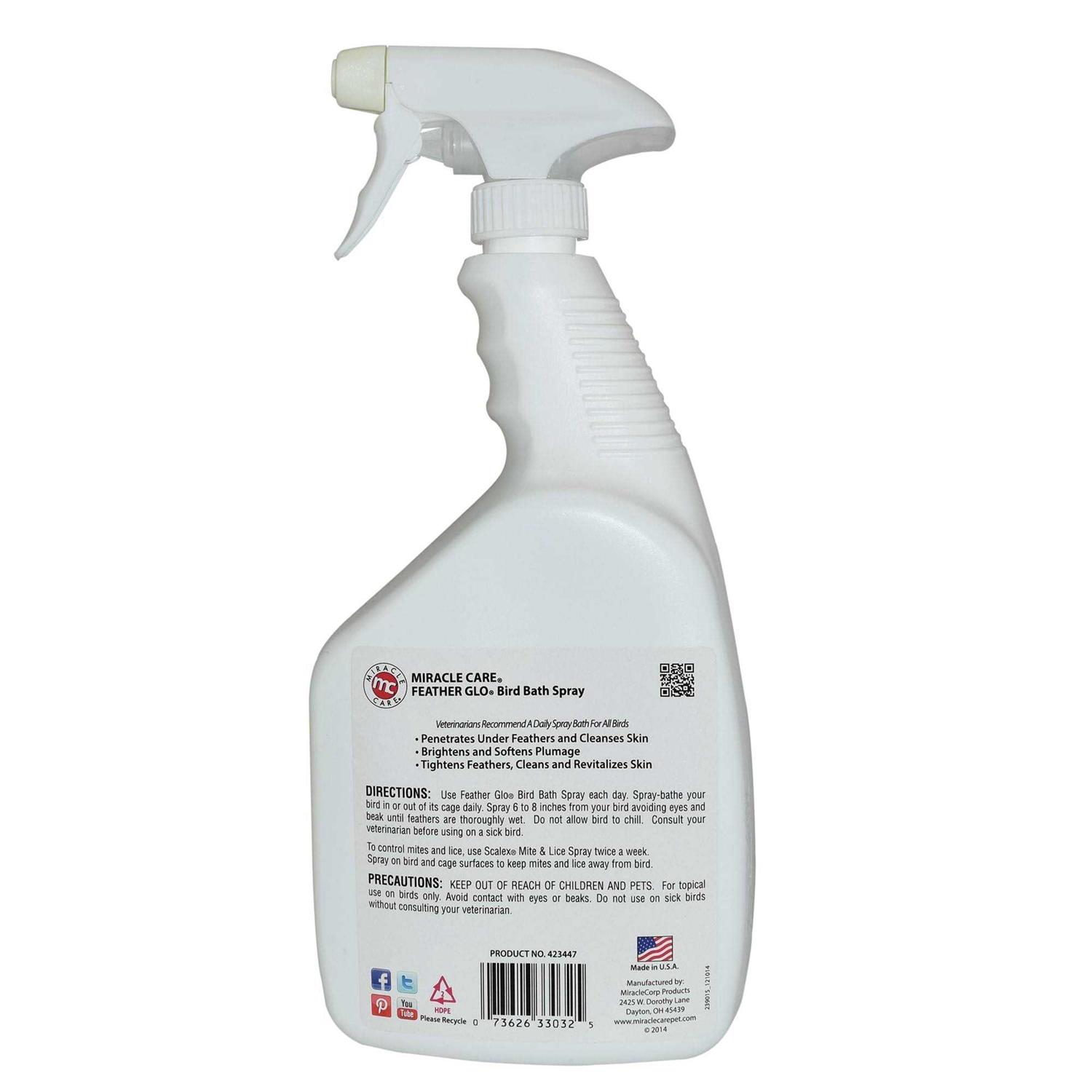 Miracle Care Feather Glo Bird Bath Spray - Nail Gallerys