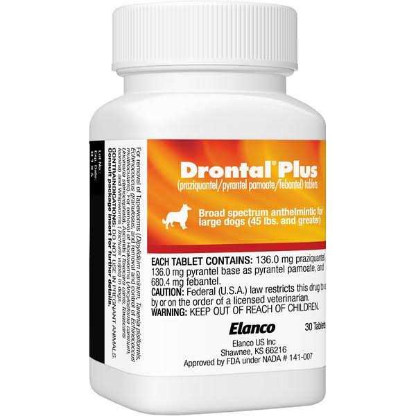 Drontal Plus for Dogs 45+ lbs - Nail Gallerys