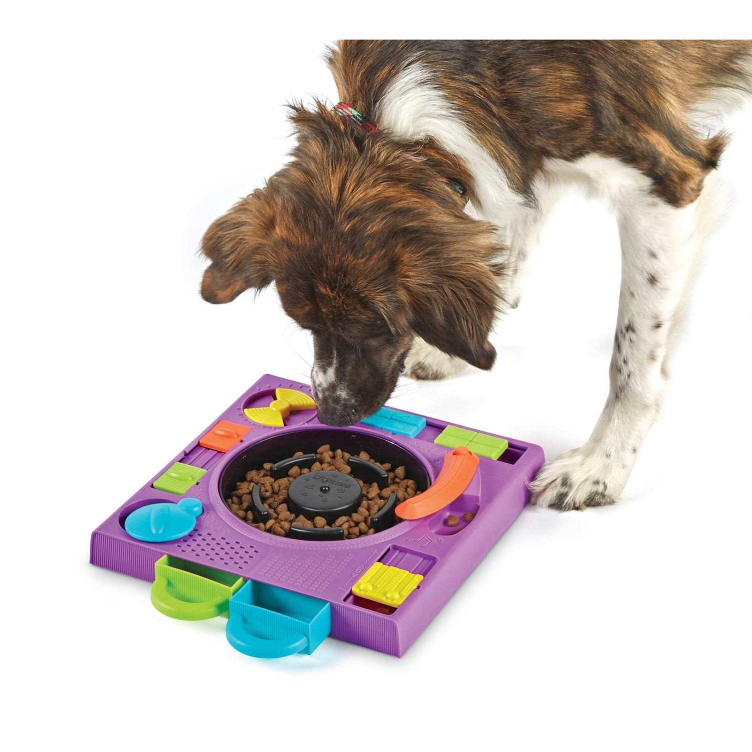 Brightkins DJ Doggo Puzzle Feeder Dog Toy - Nail Gallerys