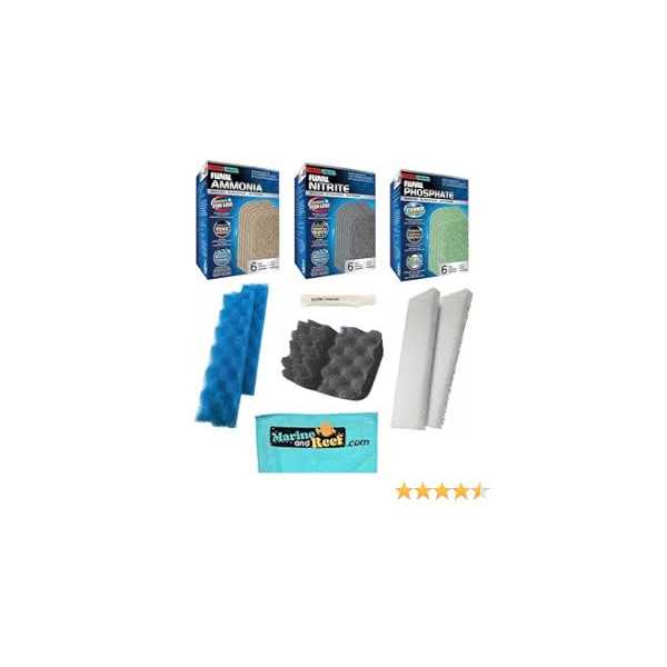 Inland Seas Fluval Bundle of 6 Replacement Media for 406/407 Aquarium Filters Package - Nail Gallerys