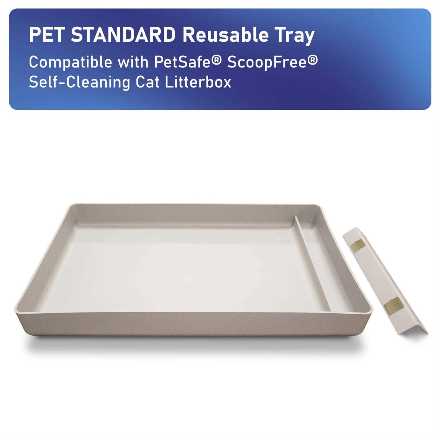 Pet Standard Reusable Tray Compatible with PetSafe ScoopFree Self-Cleaning Cat Litterbox - Nail Gallerys