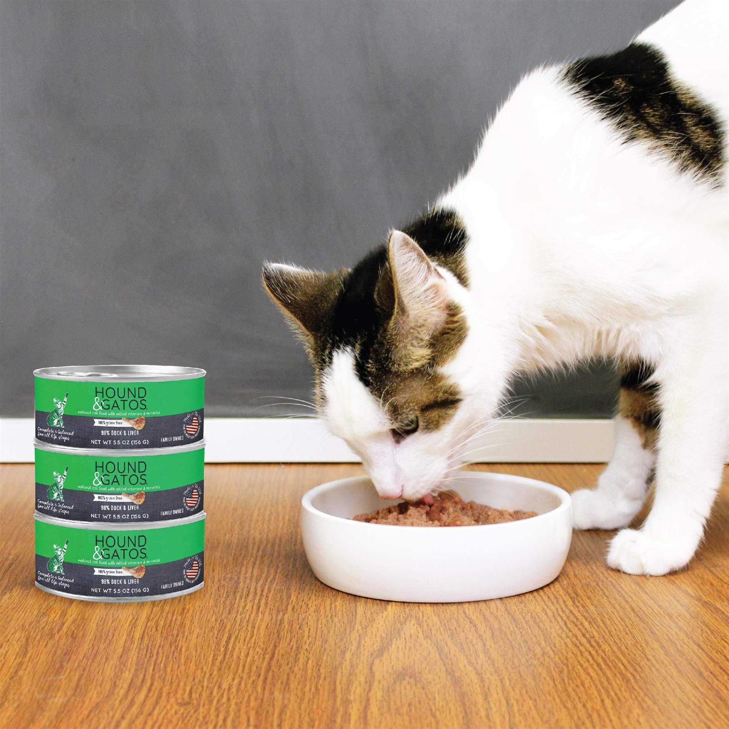 Hound & Gatos Canned Cat Food 5.5oz Liver - Nail Gallerys
