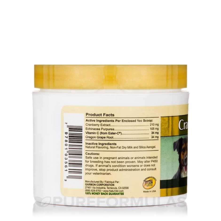 NaturVet Cranberry Relief - Nail Gallerys