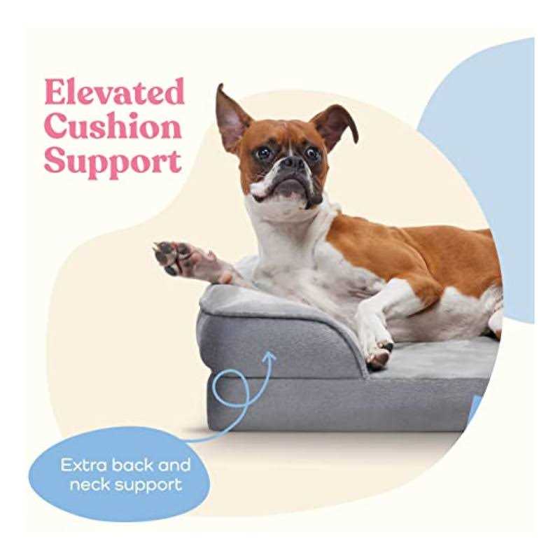 NUPIDA Dog Bed Waterproof Deluxe Plush Dog Beds with Removable Washable Cover Anti-Slip Bottom Pet Sleeping Mattress for Large - Nail Gallerys