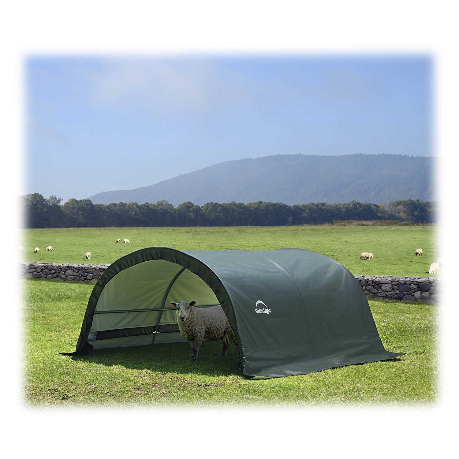 ShelterLogic Small Livestock Portable Shelter - Nail Gallerys