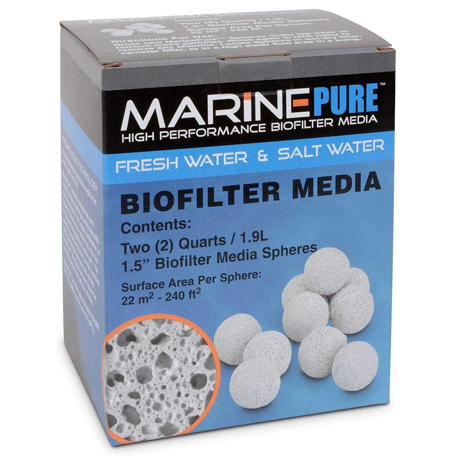 MarinePure Biofilter Media Spheres - Nail Gallerys
