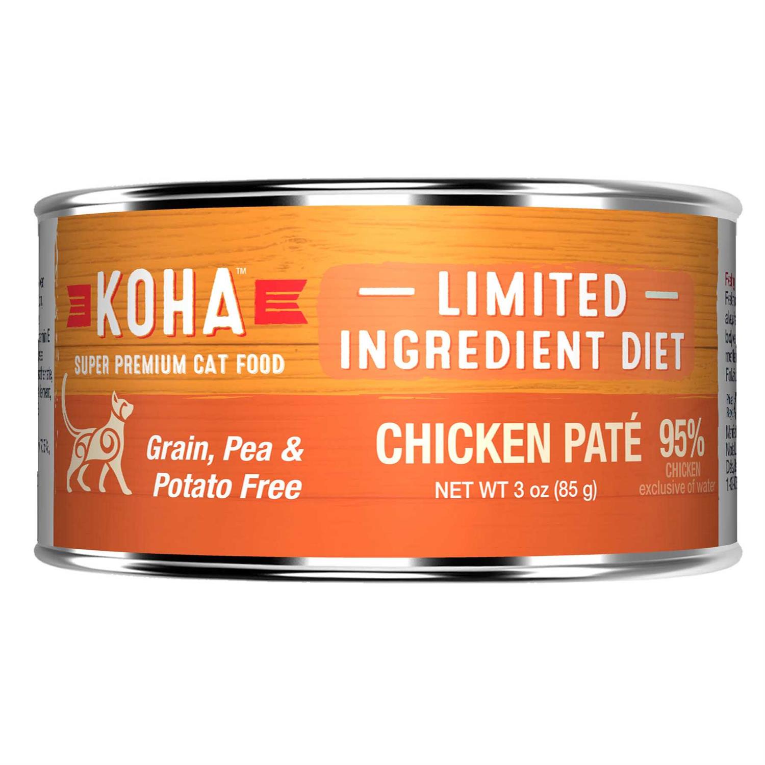 KOHA Grain & Potato Free Limited Ingredient Diet Chicken Pate Canned Cat Food - Nail Gallerys
