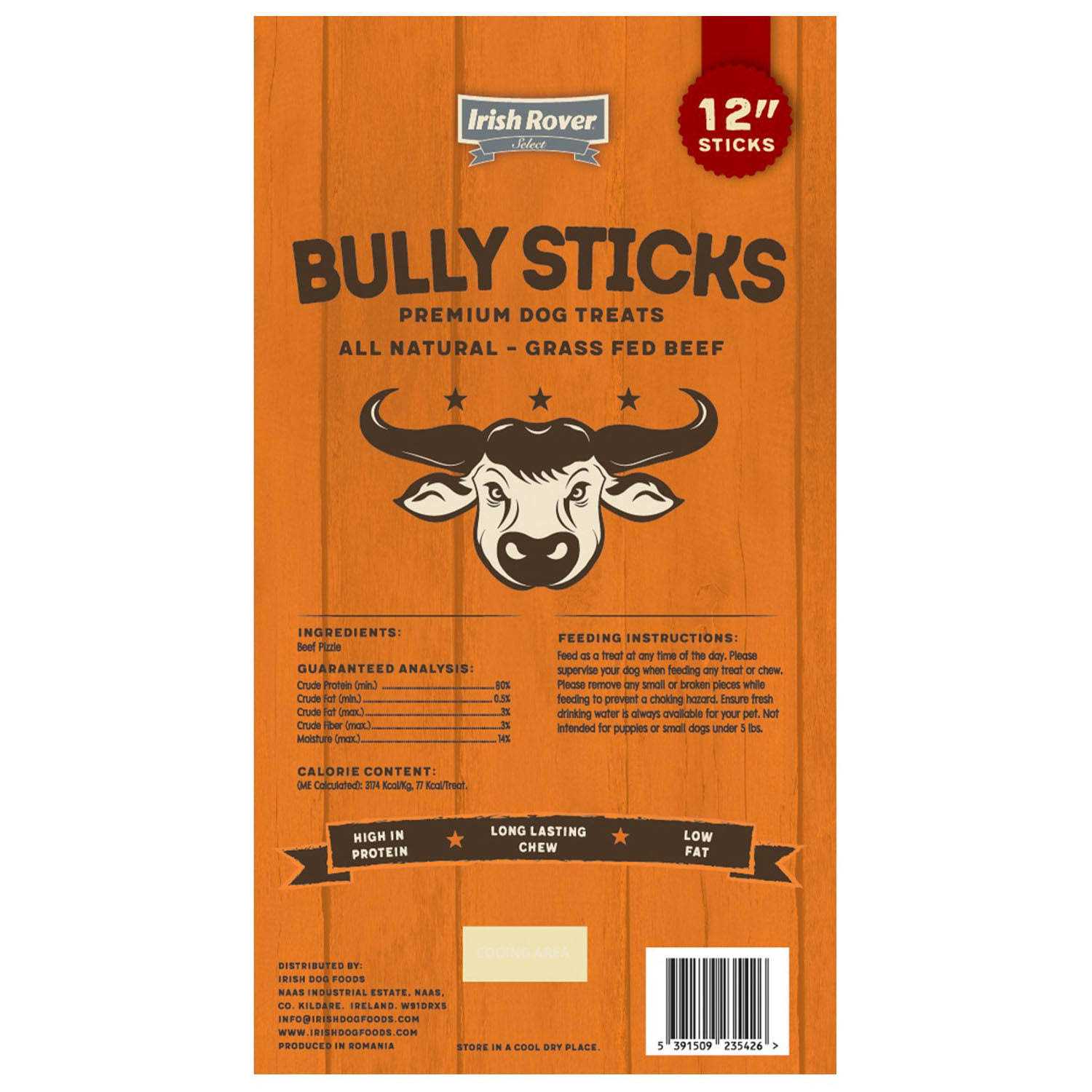 Irish Rover Beef Bully Sticks - Nail Gallerys