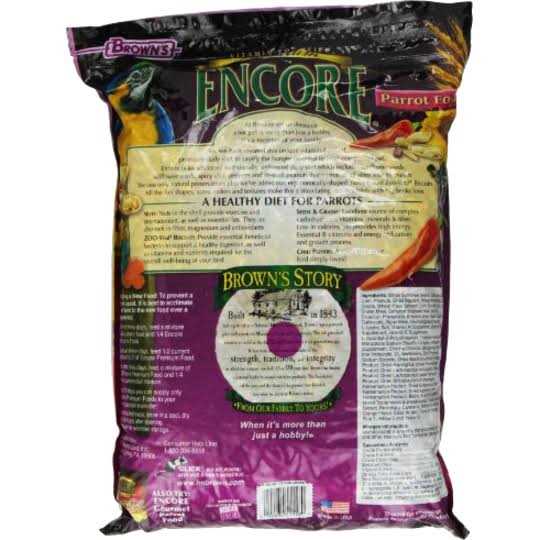 Brown’s Encore Premium Parrot Food - Nail Gallerys