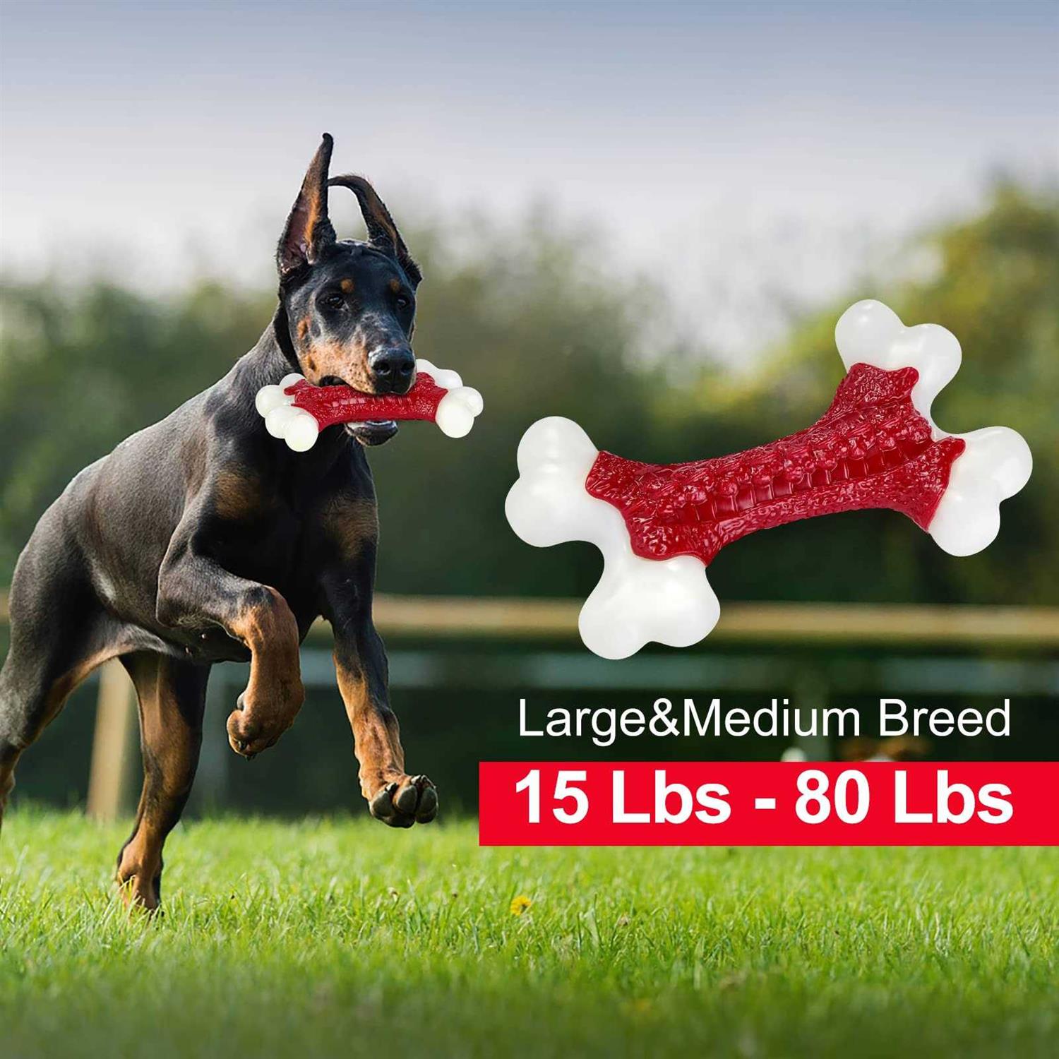 Kseroo Tough Dog Toys Toys for Aggressive Chewers Large Breed - Nail Gallerys