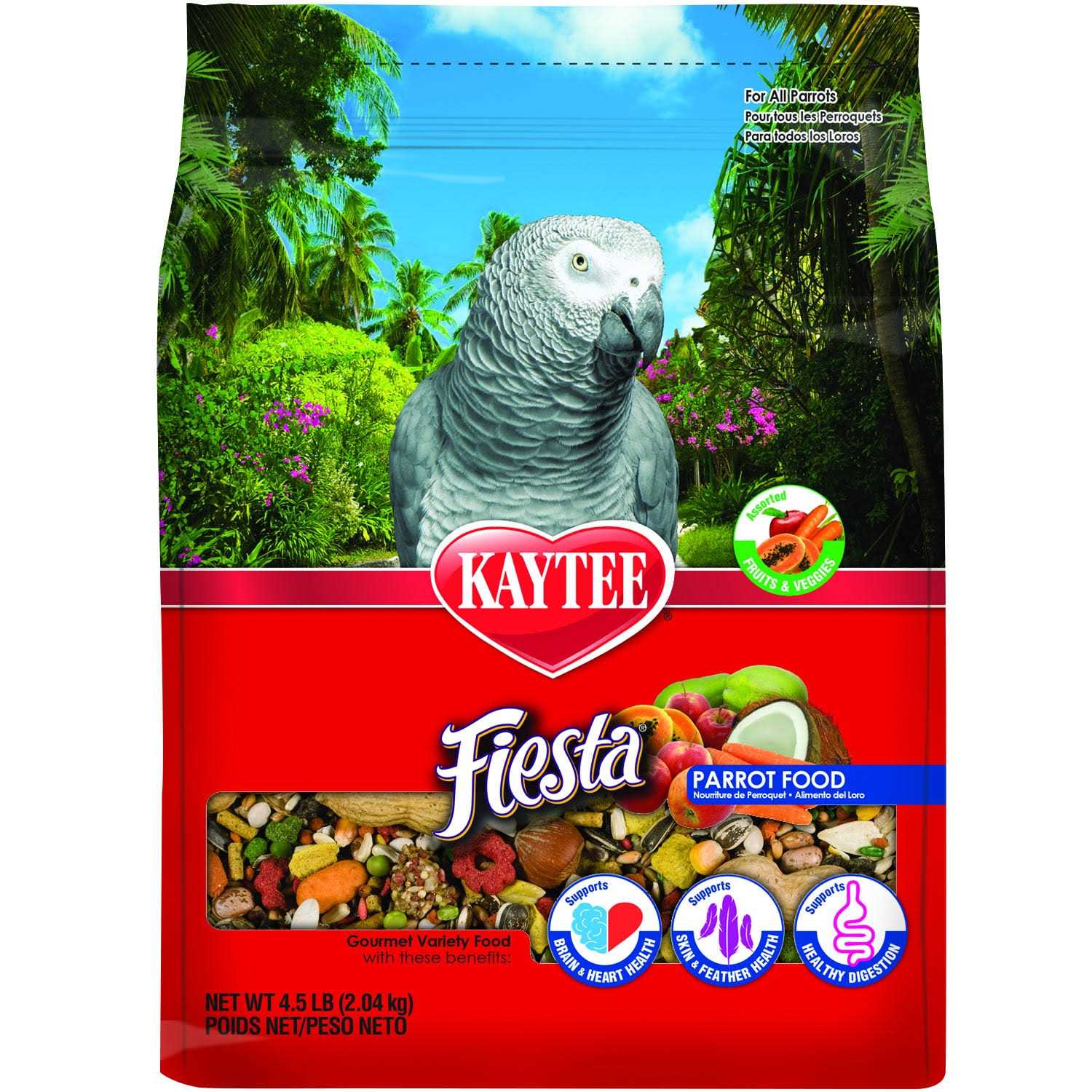 Kaytee Fiesta Parrot Food - Nail Gallerys