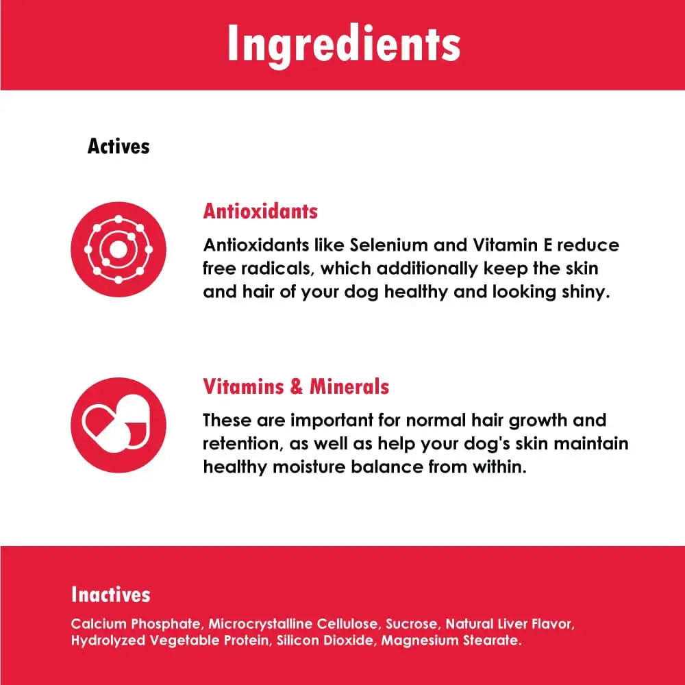 Derm-Tabs Extra Strength for Dogs - Nail Gallerys