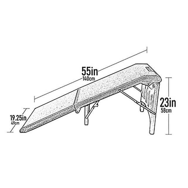 Free-Standing Extra Wide Pet Ramp Pet Gear - Nail Gallerys
