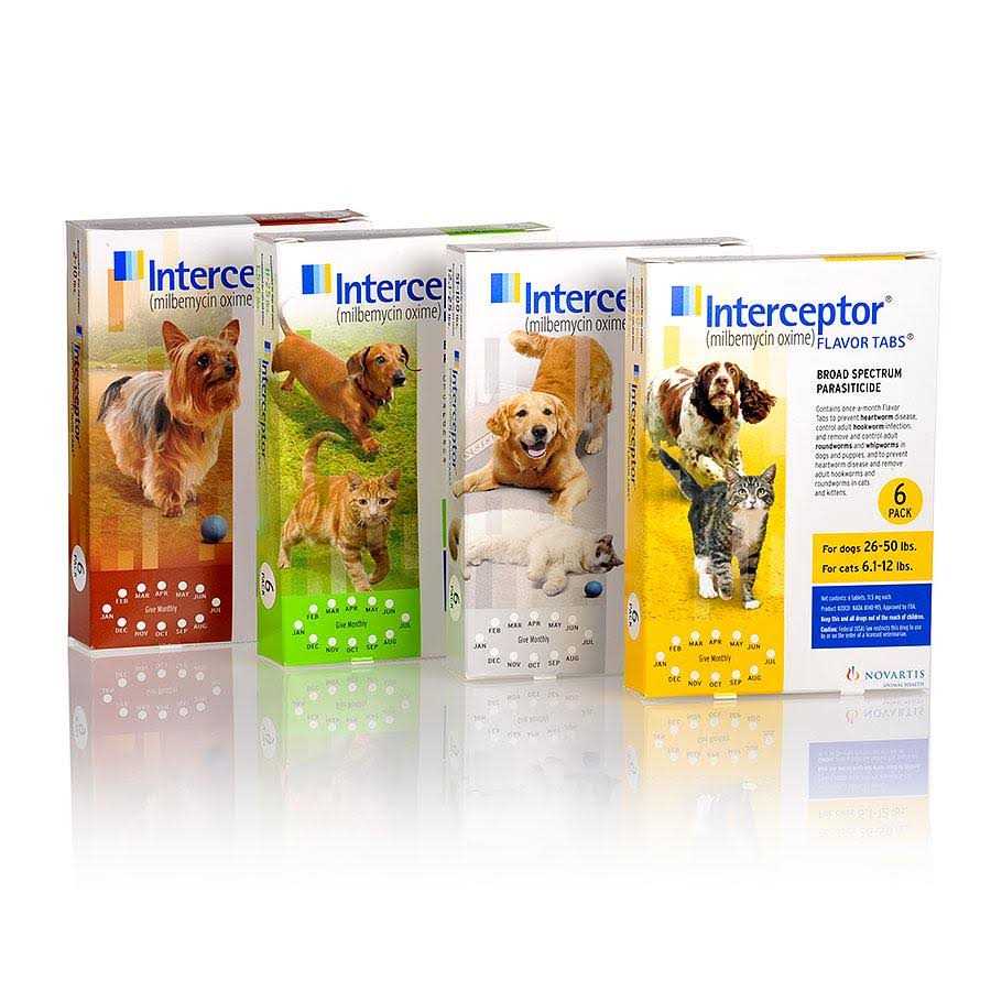 Interceptor Dogs 12 Month Supply - Nail Gallerys