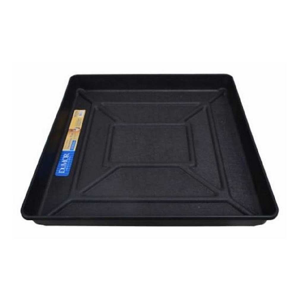 Dumor Hlf1750 Plastic 24 in. Black-Colored Indoor Rabbit Pet Cage Square Tray - Nail Gallerys