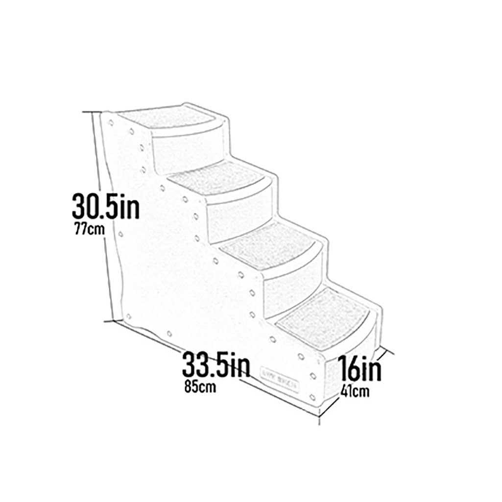Easy 4 Step Pet Stair Pet Gear - Nail Gallerys