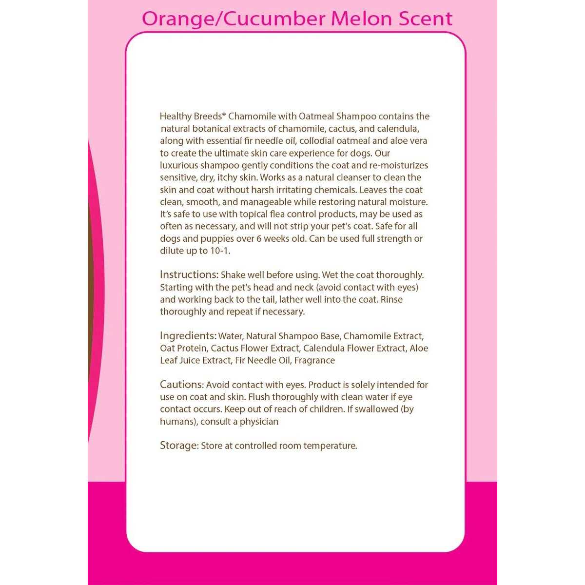 Healthy Breeds Siberian Husky Chamomile Soothing Dog Shampoo - Nail Gallerys