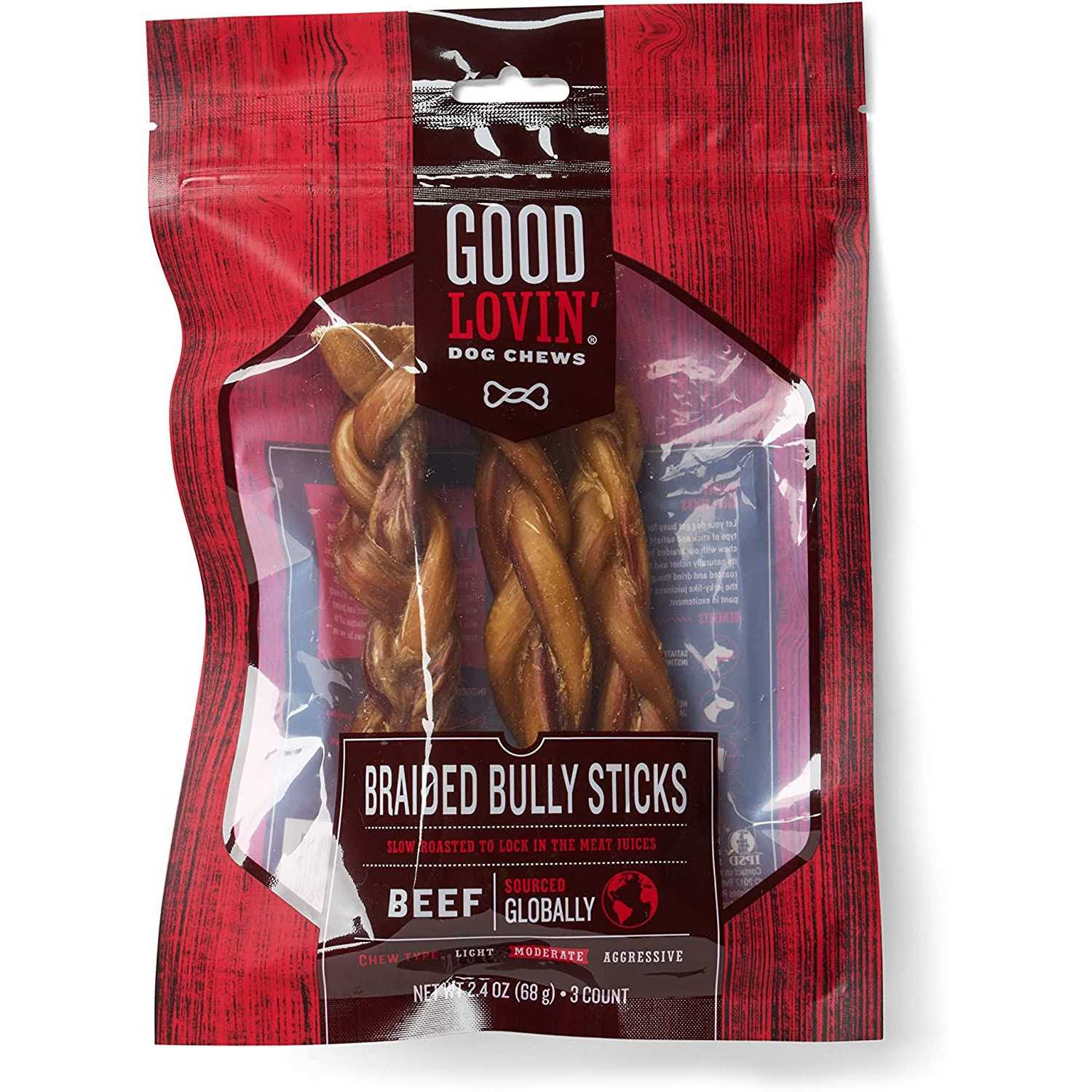 Good Lovin’ Braided Bully Stick Dog Chew - Nail Gallerys
