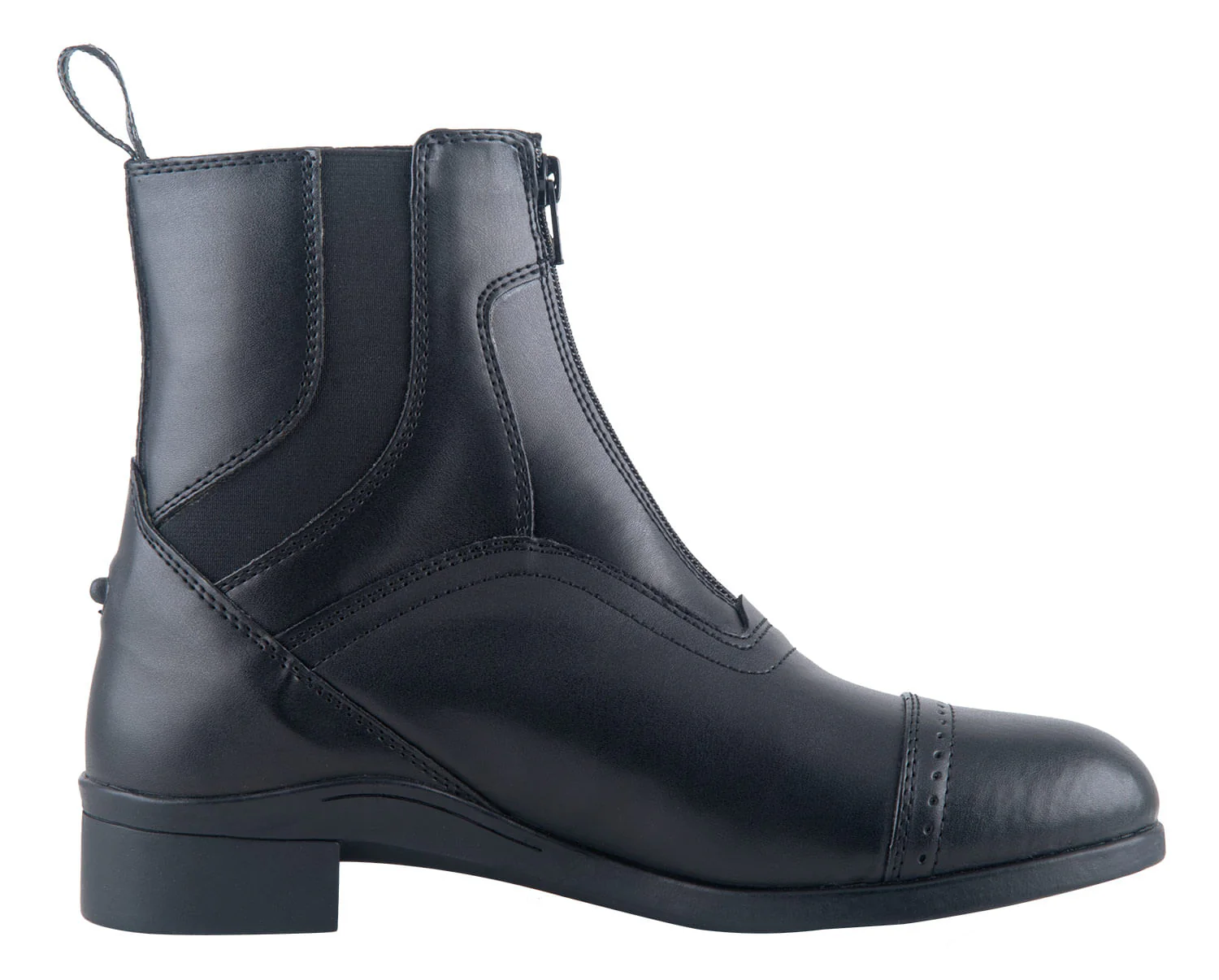 Saxon Syntovia Zip Paddock Boots, Childrens - Nail Gallerys