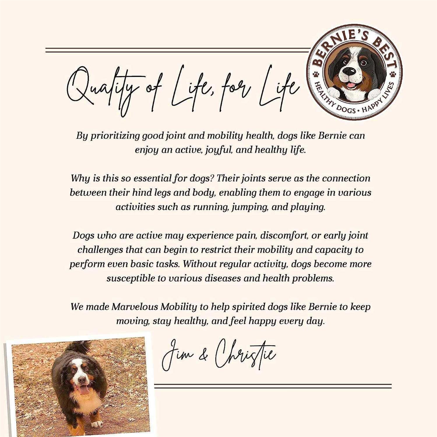 Bernie’s Marvelous Mobility Daily Hip & Joint Supplement - Nail Gallerys