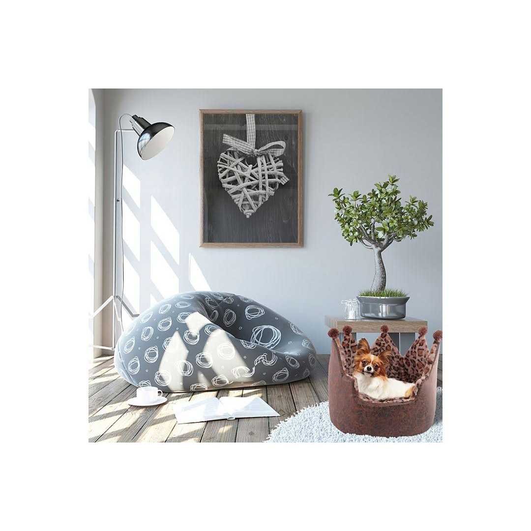 Precious Tails Leopard Crown Bed - Nail Gallerys