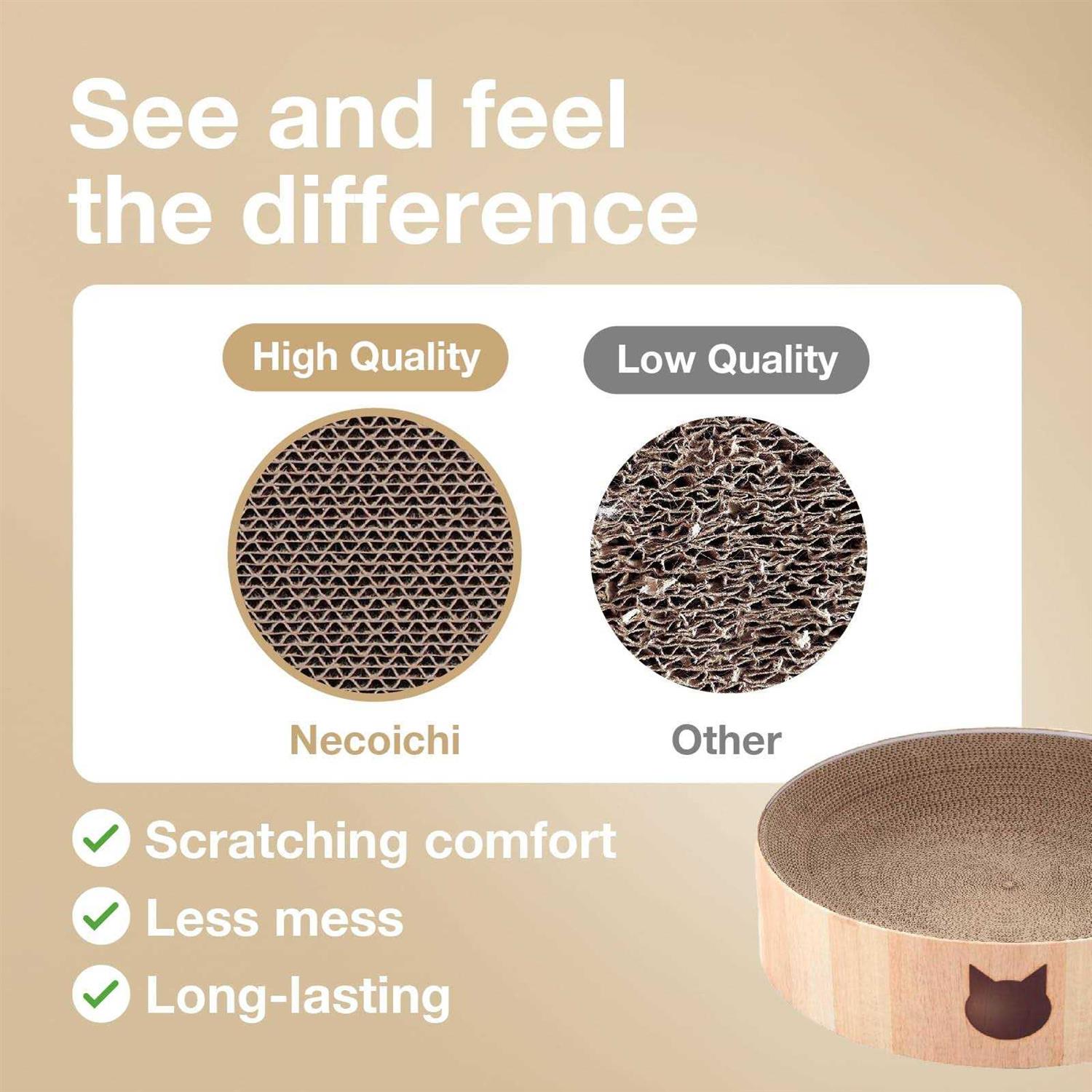 Necoichi Cozy Cat Scratcher Bowl - Nail Gallerys