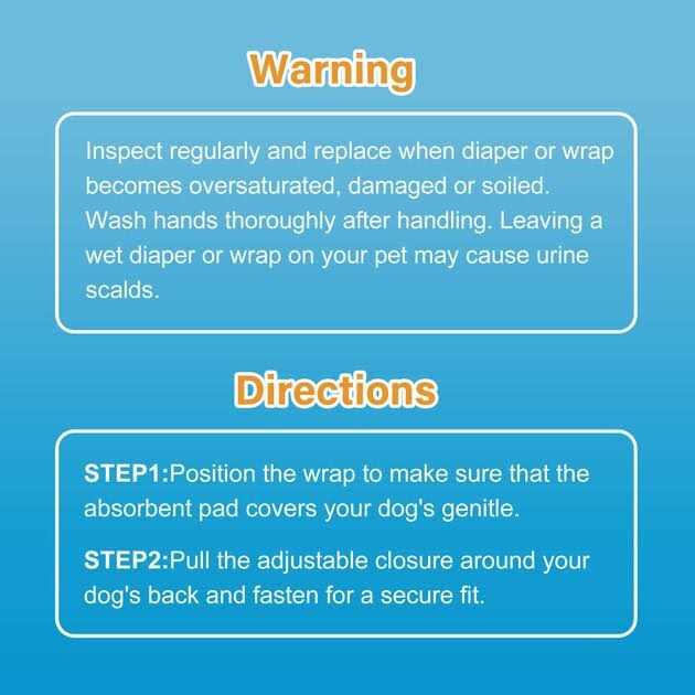 Honey Care All-Absorb A24 Male Dog Wrap - Nail Gallerys