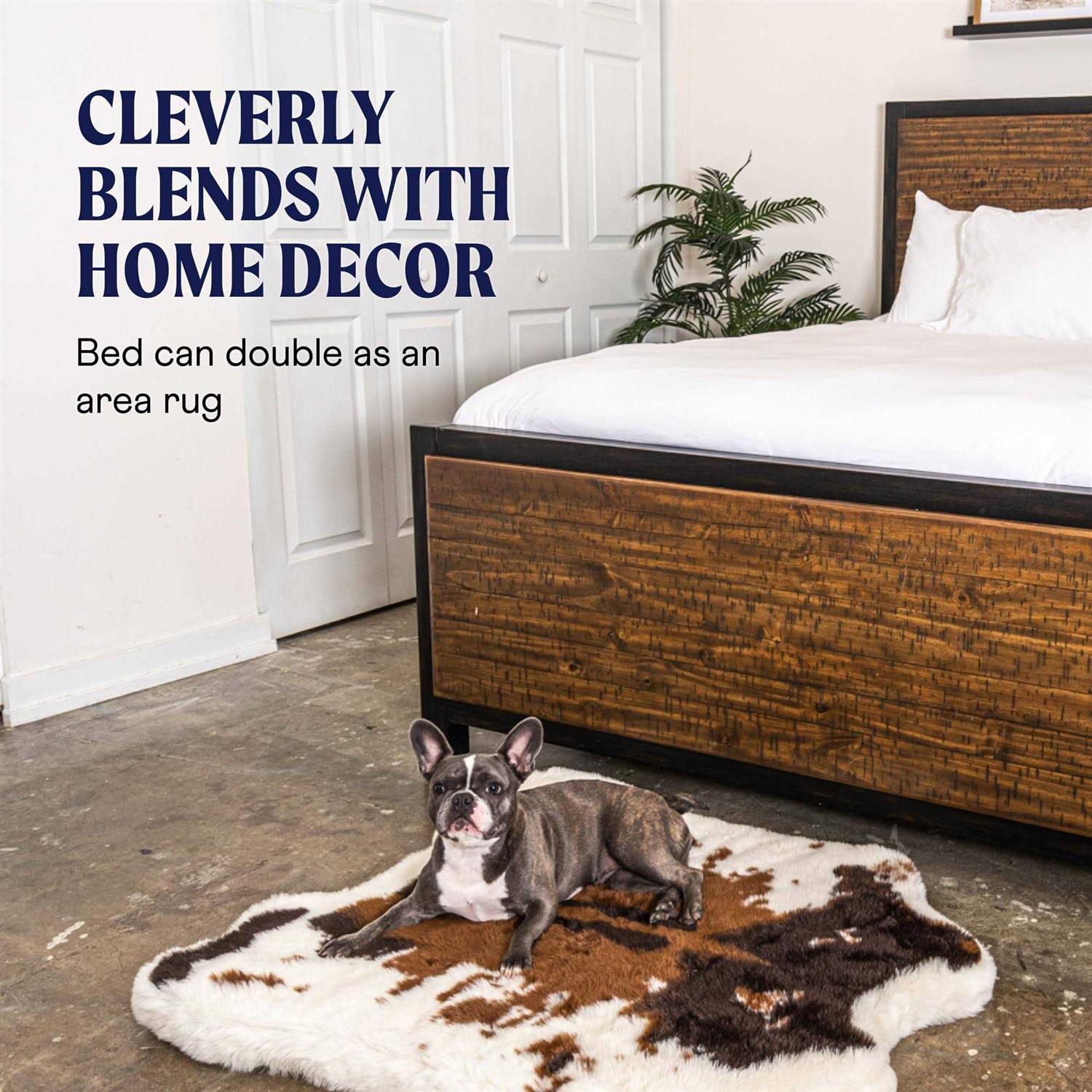 Paw PupRug Animal Print Memory Foam Dog Bed - Nail Gallerys