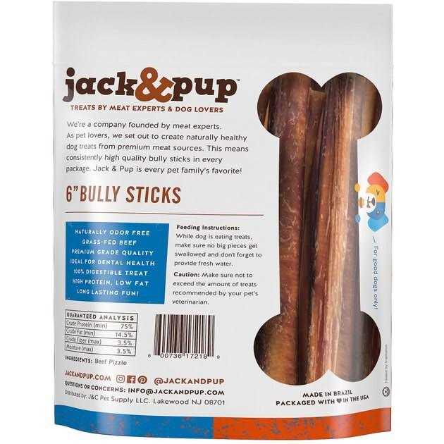 Jack&Pup Bully Sticks - Nail Gallerys