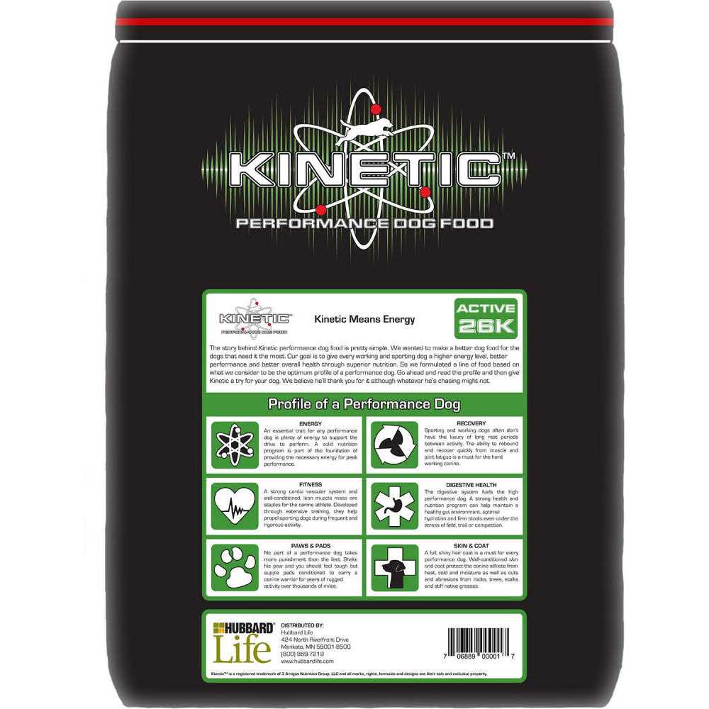 Kinetic Performance Active 26K Formula Dry Dog Food - Nail Gallerys
