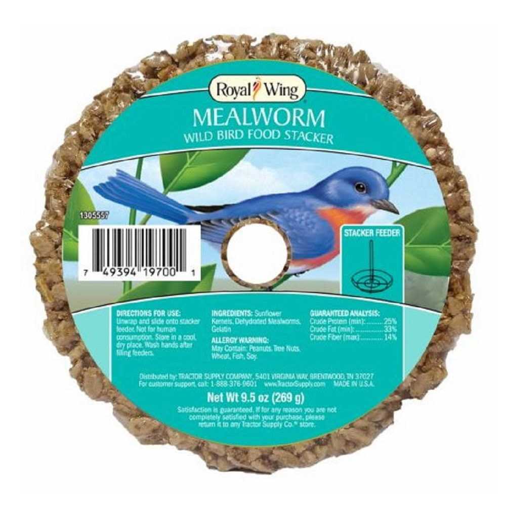 Royal Wing Mealworm Wild Bird Food Stacker 1305557 - Nail Gallerys