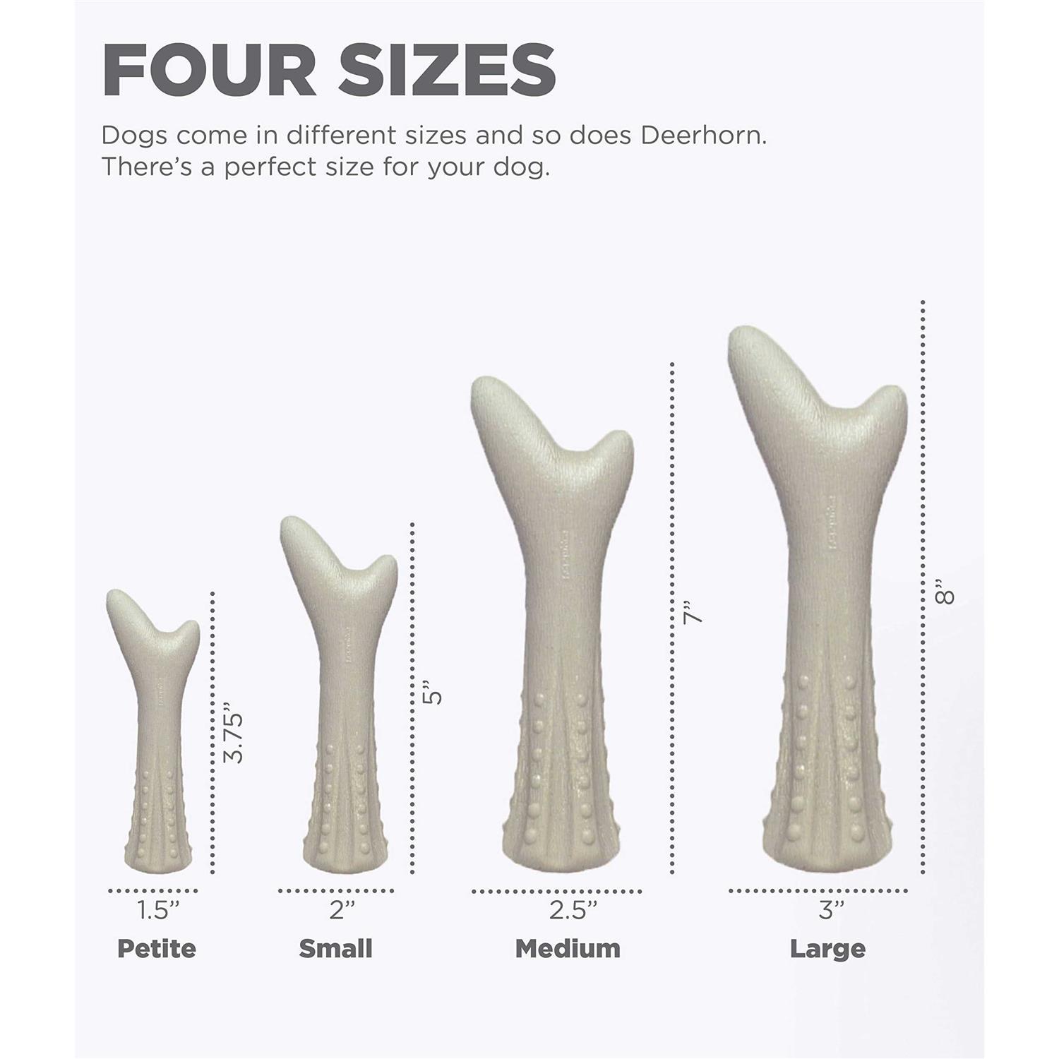 Petstages Deerhorn Chew Dog Toy - Nail Gallerys