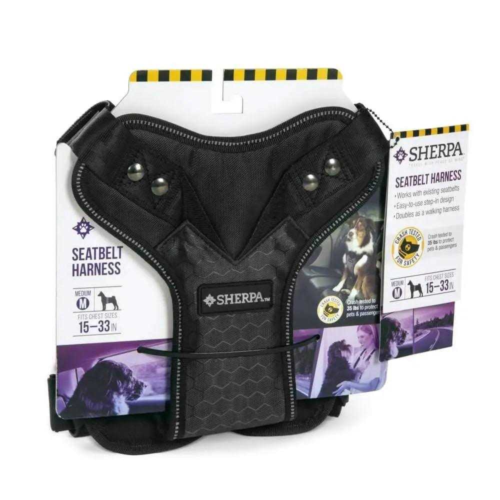 Sherpa Crash Tested Seatbelt Safety Harness - Nail Gallerys