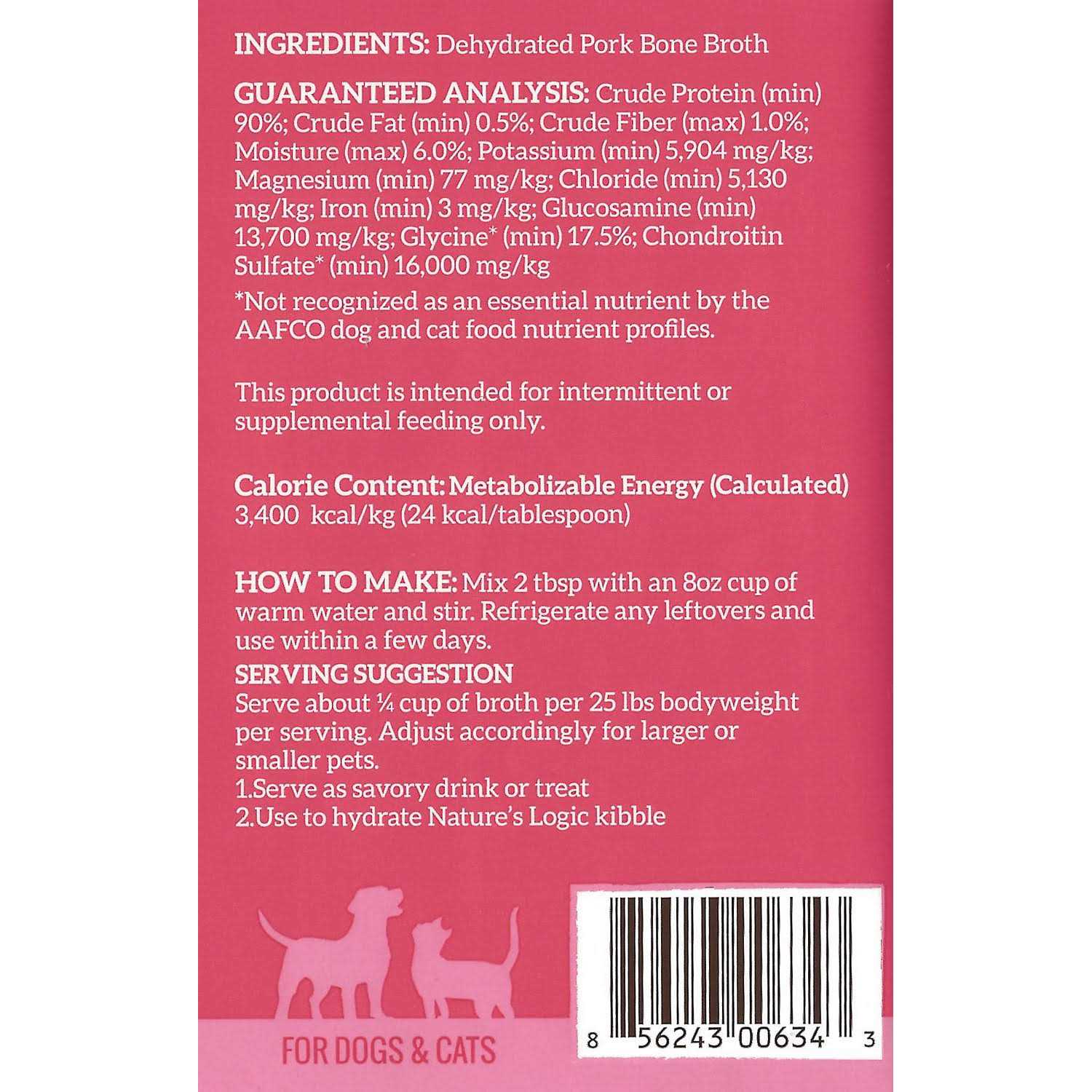 Nature’s Logic Dehydrated Bone Broth - Nail Gallerys