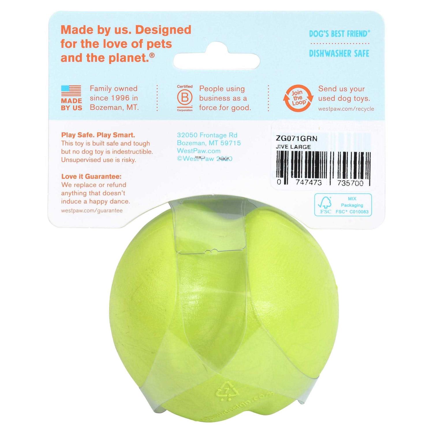 West Paw Jive Dog Toy - Nail Gallerys