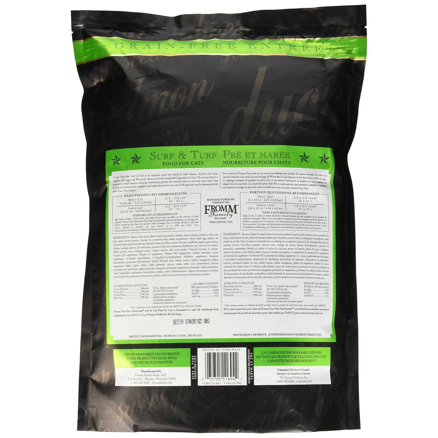 Fromm Four Star Surf Turf Cat Food - Nail Gallerys