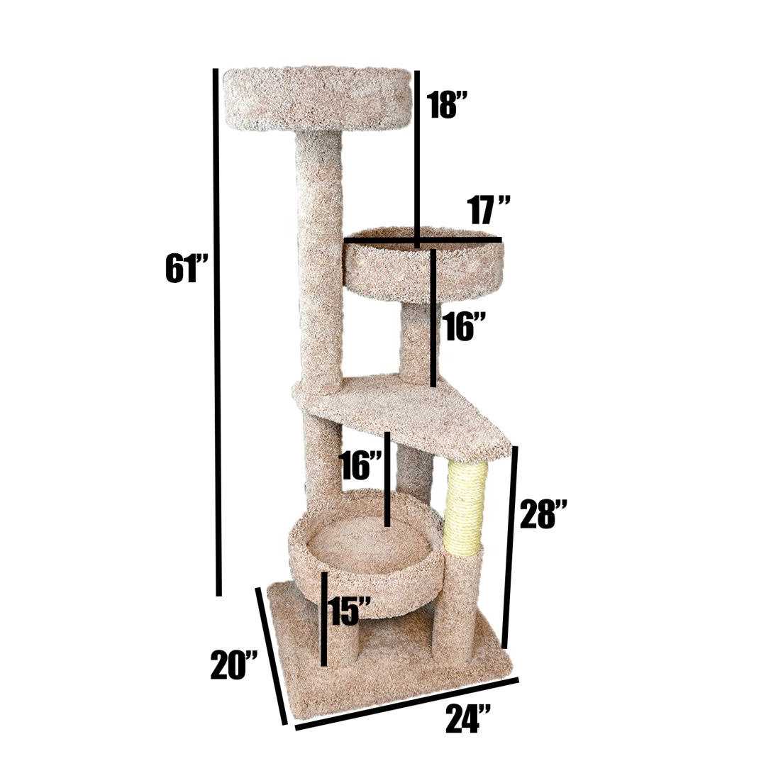New Cat Condos 4 Level Cat Lounger - Nail Gallerys