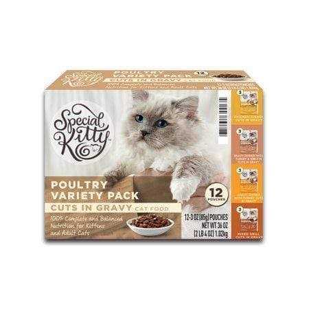 Special Kitty Turkey & Chicken Flavor Gravy Wet Cat Food for Adult - Nail Gallerys