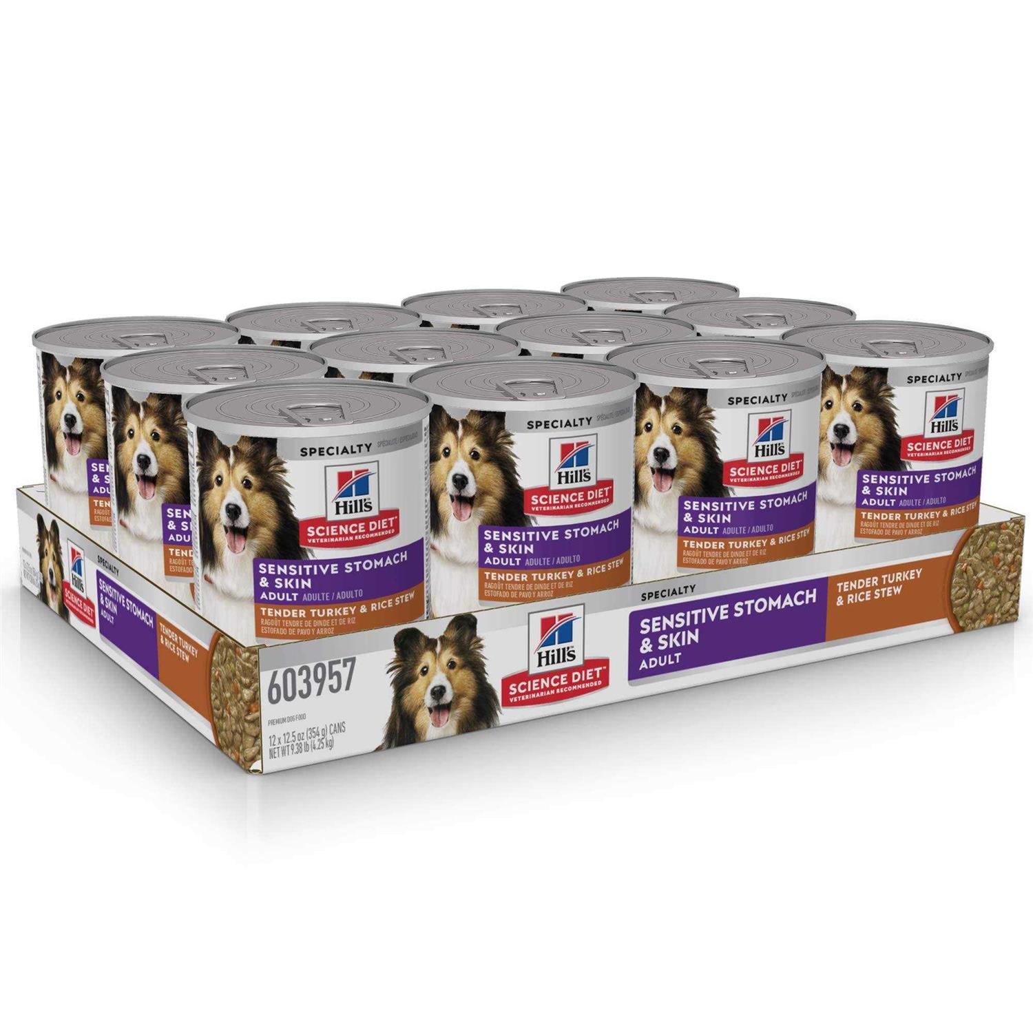 Hill’s Science Diet Sensitive Stomach & Skin Adult Dog Food Turkey - Nail Gallerys