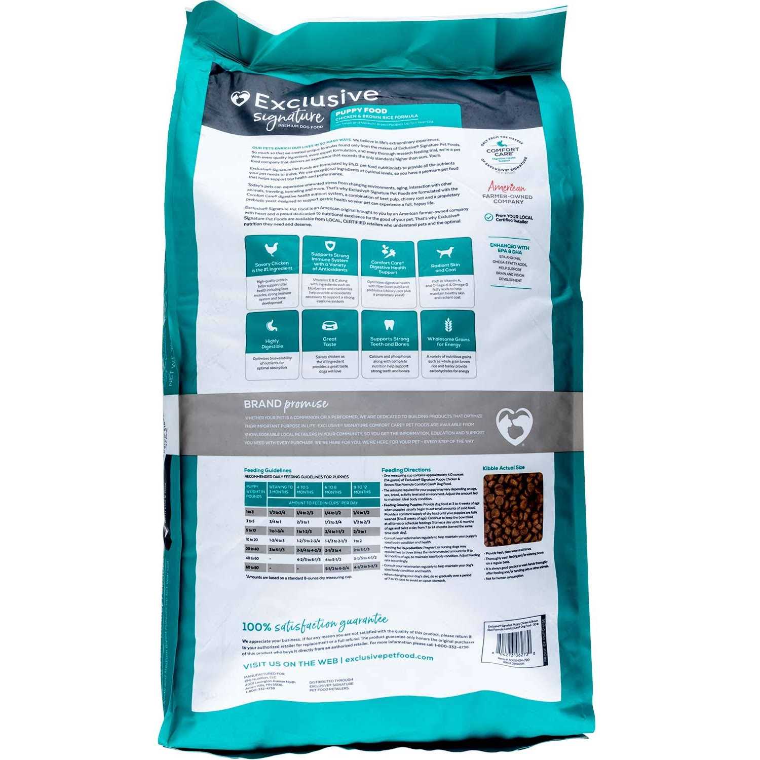 Exclusive Signature Chicken & Brown Rice Puppy Food - Nail Gallerys