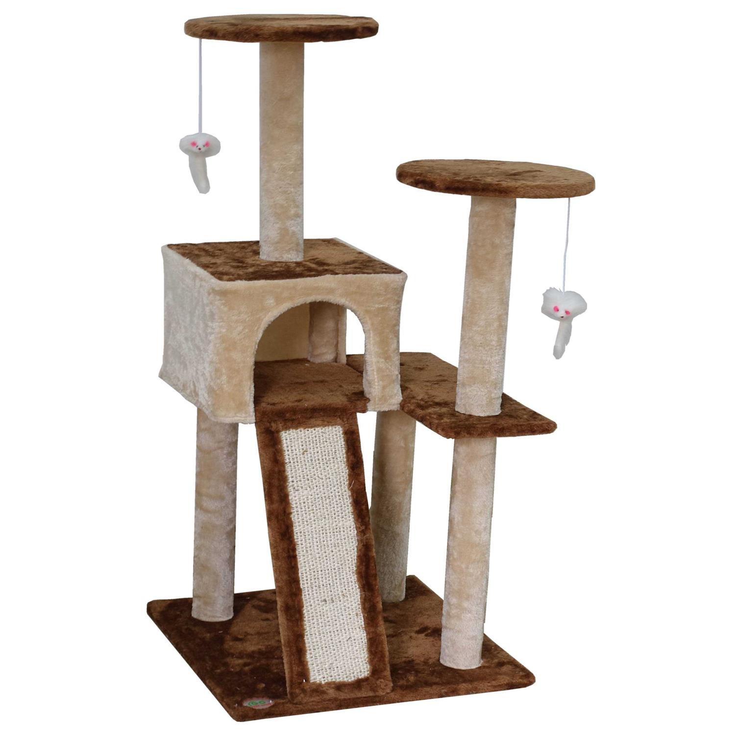 Go Pet Club 44 in. Kitten Cat Tree - Nail Gallerys