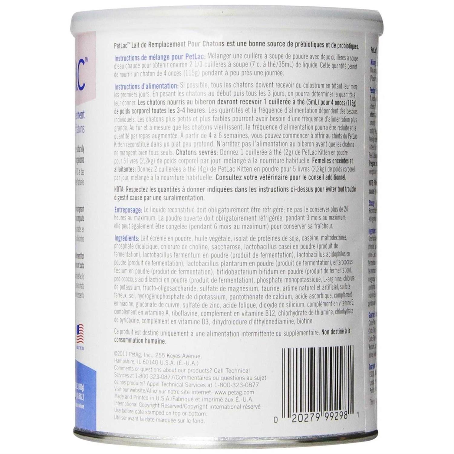 PetAg PetLac Kitten Milk Replacement Powder - Nail Gallerys