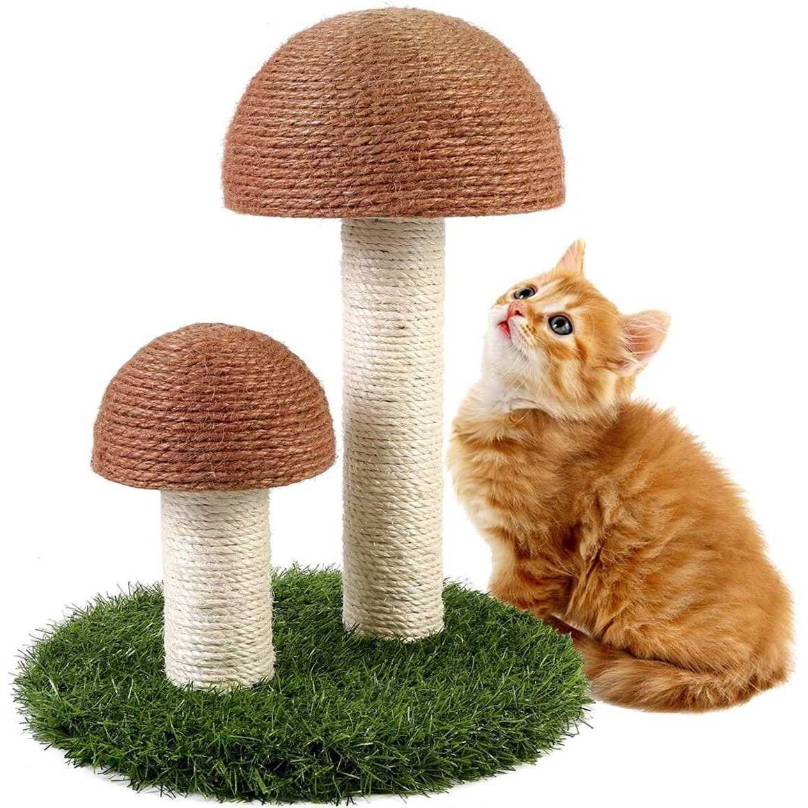 Lovely Caves Gardern Mushroom Cat Scratcher - Nail Gallerys