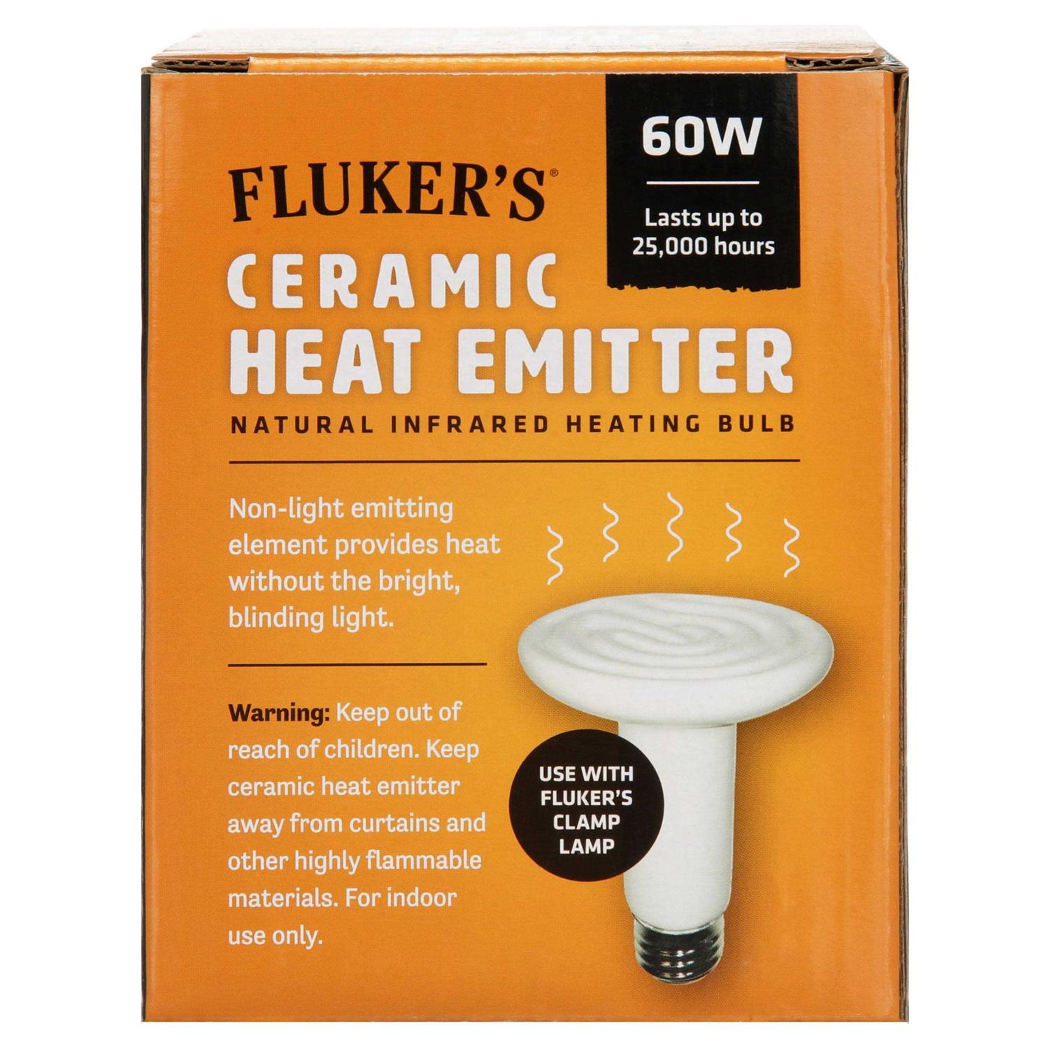 Flukers Ceramic Heat Emitter - Nail Gallerys