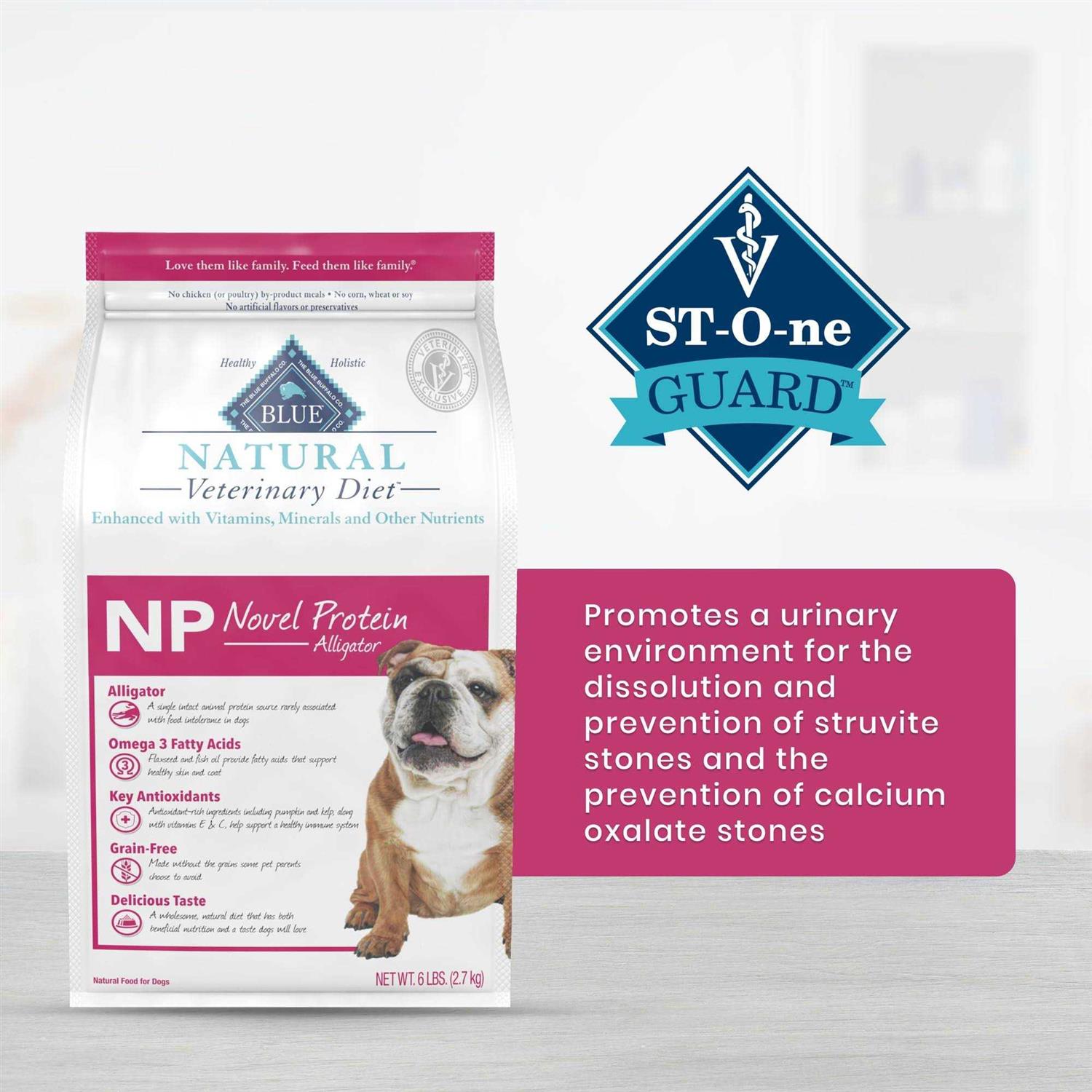 Blue Buffalo Natural Veterinary Diet NP Novel Protein-Alligator Dry Dog Food - Nail Gallerys