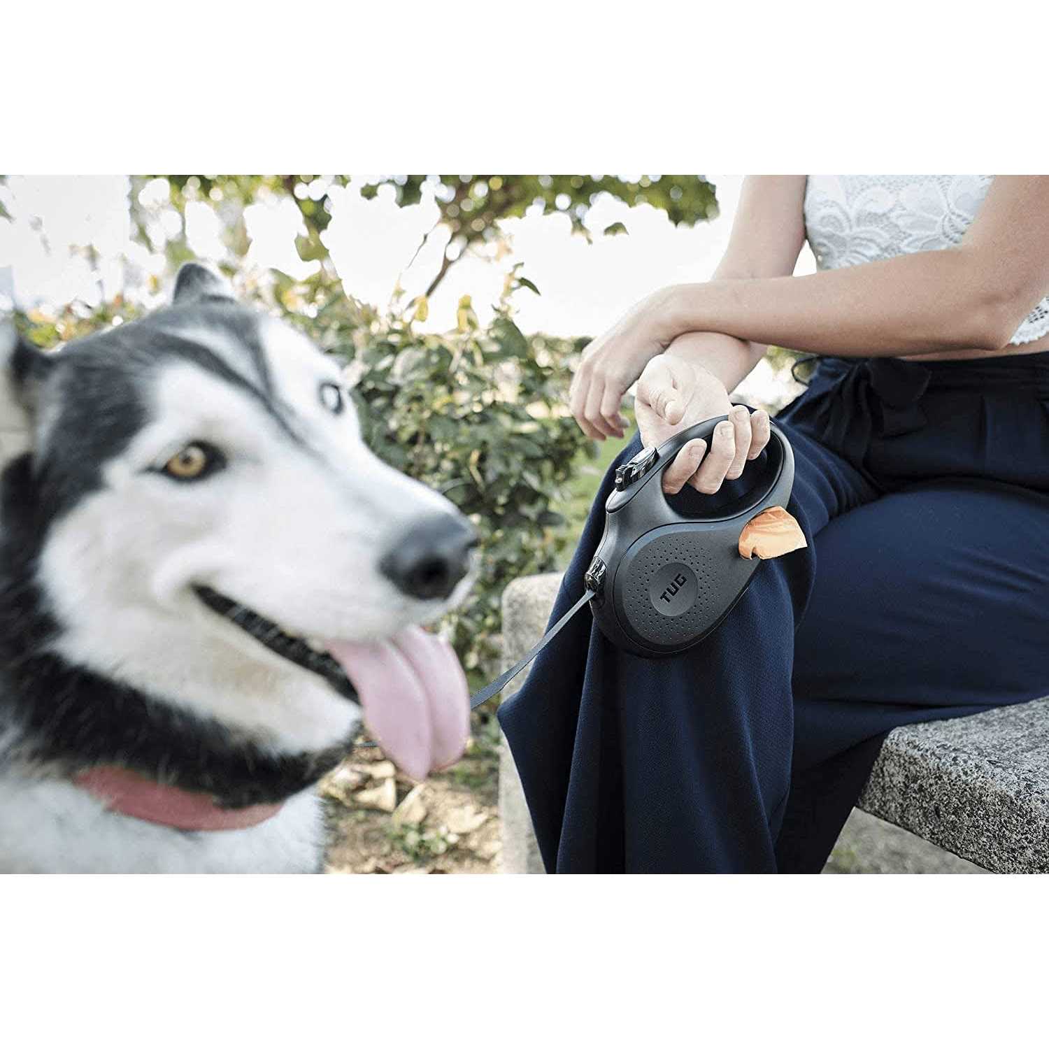 TUG 360 Tangle-Free Retractable Dog Leash - Nail Gallerys