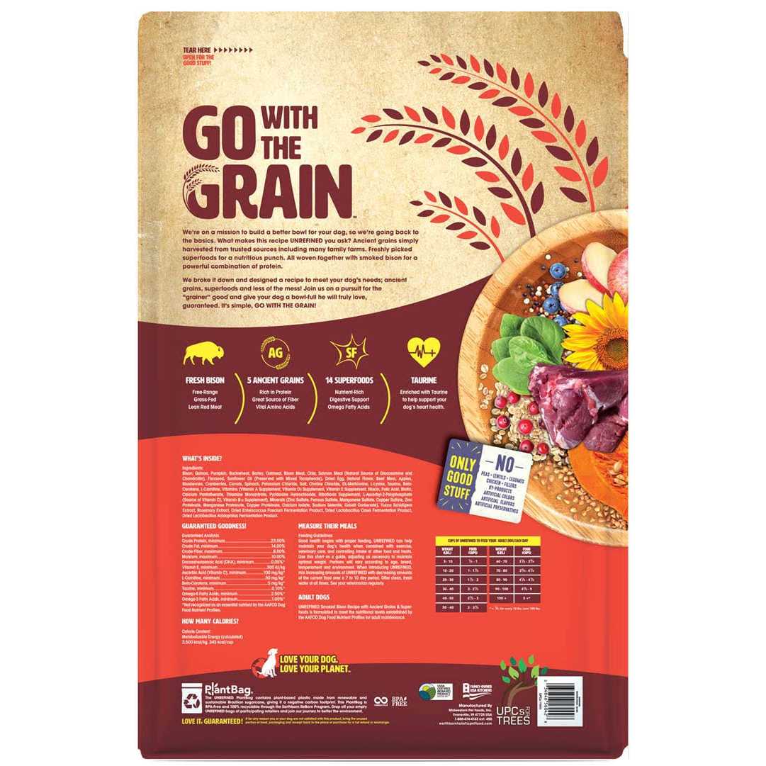 Earthborn Unrefined 25 lbs Holistic Unrefined Dog Food - Nail Gallerys