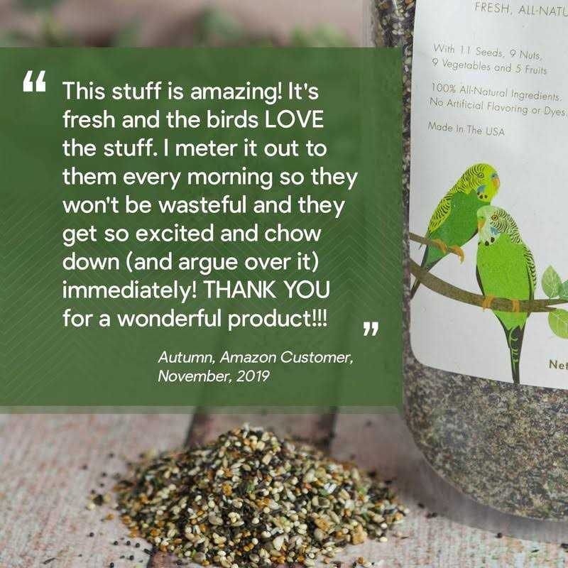 Dr. Harvey’s Our Best Parakeet Bird Food - Nail Gallerys